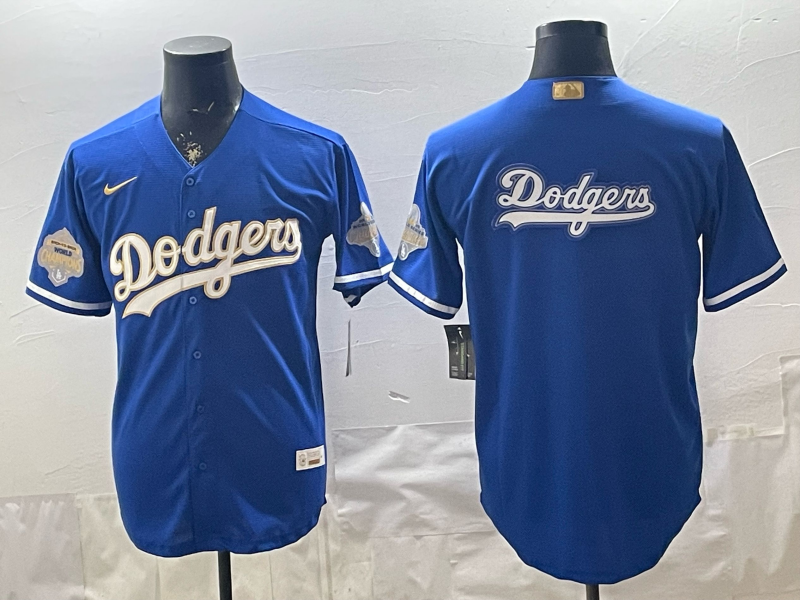 Men Los Angeles Dodgers blank blue Game 2026 Nike MLB Jersey 0408009